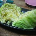 クックH4C7RL☆'s cooksnap of when they made レンジで簡単♪まるごと蒸しキャベツ！.