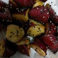 ☆ゆきじるし☆'s cooksnap of when they made 簡単・ヘルシー☆揚げない大学芋♪.