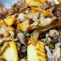 ごまさば命's cooksnap of when they made たけのことこんにゃくと豚肉のいため.