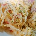 ＭＩ−ＳＡＮ's cooksnap of when they made レンチンだけで！もやしのたまごチーズ☆.