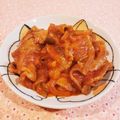 Richland☆Y's cooksnap of when they made 豚肉としめじのケチャップ炒め.