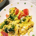matiyo's cooksnap of when they made 簡単中華・卵とトマトとブロッコリーの炒め.
