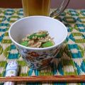 ダイナマイト漆黒's cooksnap of when they made 納豆とオクラのなめ茸和え♪.