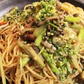 chaya゜'s cooksnap of when they made オイルサーディンの和風パスタ.