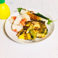 さくらん餅's cooksnap of when they made 竹輪のしそチーズ挟み☆梅マヨソース.