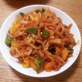 ポニーリボン's cooksnap of when they made 豚こまとパプリカのハニーケチャップ炒め.