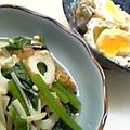 rummy's cooksnap of when they made 簡単配合で一気に２品★あげ卵＆青菜煮.