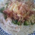 ベル★'s cooksnap of when they made ☆私のまかないネバネバうどん☆.