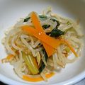 ☆milch☆'s cooksnap of when they made 給食☆小松菜としらすのナムル.