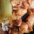 えめっち's cooksnap of when they made 焼鳥丼☝フライパンで簡単麺つゆタレで旨い.