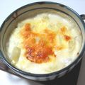 yamita's cooksnap of when they made シェフに教えてもらった簡単ポテトグラタン.