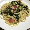 クックRKKOMT☆'s cooksnap of when they made モロヘイヤとトマトの冷製パスタ.