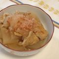 ぱんだうさぎ's cooksnap of when they made 炊飯器がんばれ～！ほくほく大根煮.