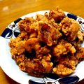 SARY☻カンパニー's cooksnap of when they made 鷄もも肉の唐揚げ *☻*.