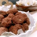 貴ちゃん1224's cooksnap of when they made 糖質オフのお菓子♪おからブラウニーボール.