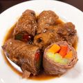 yoyoよーよー's cooksnap of when they made うちカフェごはん＊牛バラ肉のアスパラ巻き.