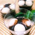 クックI7I5L1☆'s cooksnap of when they made 白玉入り羊羮.