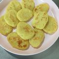 コズピー's cooksnap of when they made ＊さつまいもおやき＊ 離乳食中期後期.