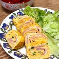 もえちゃんはは's cooksnap of when they made ポタージュの素でハムの卵焼き.