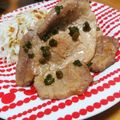 しょみ一's cooksnap of when they made 味ポンで簡単！豚肉のねぎポン焼き.