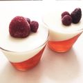 まおりん's cooksnap of when they made ベリーとヨーグルトの二層斜めゼリー.
