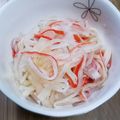 ＊なぁ＊'s cooksnap of when they made 千切り大根とカニカマのポン酢和え.