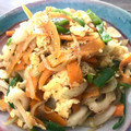ウマナミ's cooksnap of when they made ちくわと舞茸のタマゴ炒め.