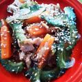 ミニートマト's cooksnap of when they made ジンジャー甘酢炒め☆鶏肉とゴーヤ彩り野菜.