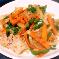 チョコ♪ミント's cooksnap of when they made 簡単に♪豚肉と野菜の甘酢炒め.