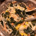 whha's cooksnap of when they made オクラとコーンの梅マヨ春雨サラダ.