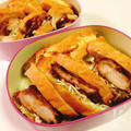 papikun's cooksnap of when they made ☆リメイク☆唐揚げの照り焼きサンド.