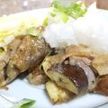 ウッシー母's cooksnap of when they made なすの豚肉まきまき.