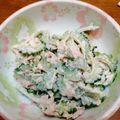 JRまりん's cooksnap of when they made ゴーヤとツナで簡単サラダ.
