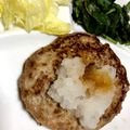 ◇よもぎ◇'s cooksnap of when they made 大根おろしと大葉で【和風ハンバーグ】.