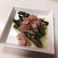 みしゃとる's cooksnap of when they made ５分でアヒージョ風アスパラベーコン.