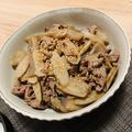 PIPPI43's cooksnap of when they made 牛肉ゴボウ炒め〜ご飯がススムよ笑.