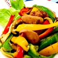 U☆kaoru's cooksnap of when they made お弁当おかずピーマンとウインナー甘辛炒め.