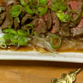 あすぱらせろり。's cooksnap of when they made 超簡単❗牛のたたき.