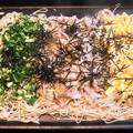 ゆりヘイ's cooksnap of when they made 安くて簡単! ホットプレート瓦そば.