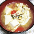 ようざん羊's cooksnap of when they made ☆簡単☆ミニトマトと卵の中華風スープ.