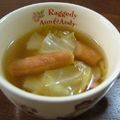 ヌーシ's cooksnap of when they made ほとんど具✿キャベツとウィンナーのスープ.