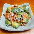 928るびすけ☆☆'s cooksnap of when they made 腸活＊痩せ菌を増やす納豆キムチアボガド.