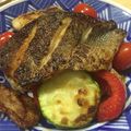 Remtan's cooksnap of when they made イサキのグリル　夏野菜添え.