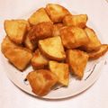 もえぴー☆'s cooksnap of when they made ビニールで★長芋のから揚げ.