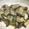 Susie845's cooksnap of when they made オクラとなすの卵とじ.