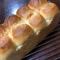 アイラママ's cooksnap of when they made ホテル食パン風♪生クリーム食パン♡HB.