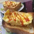 りく倶楽部's cooksnap of when they made 厚焼き玉子サンド.