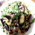 ＊＊もっさん＊＊'s cooksnap of when they made レンジで簡単【茄子のお浸し】茗荷大葉生姜.
