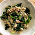 みのりっくす's cooksnap of when they made サバ缶と小松菜のゴマぽん酢☆冬サラダ.