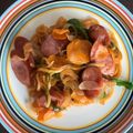 R2016's cooksnap of when they made ナポリ風やきそば.
